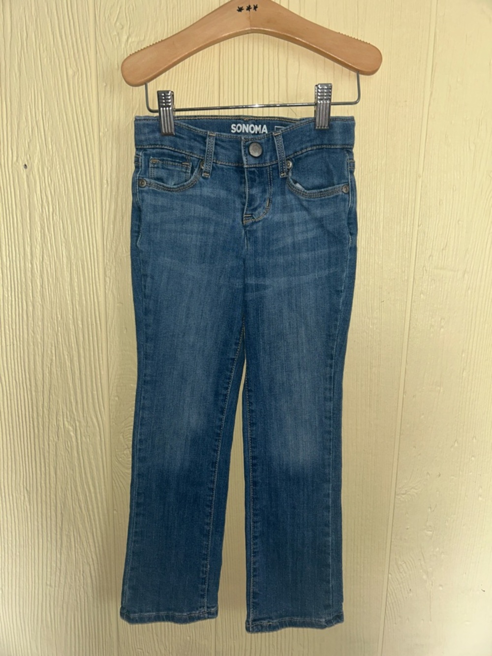*** SONOMA Girls Blue Boot-Cut Jeans